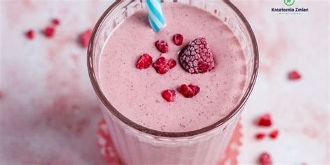 Smoothie Malinowo Orzechowe Aksamitne I Syc Ce Aksamitne I Syc Ce