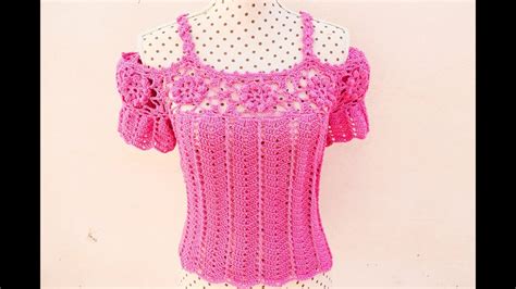 Blusa Para Mujer A Crochet Online Dcag