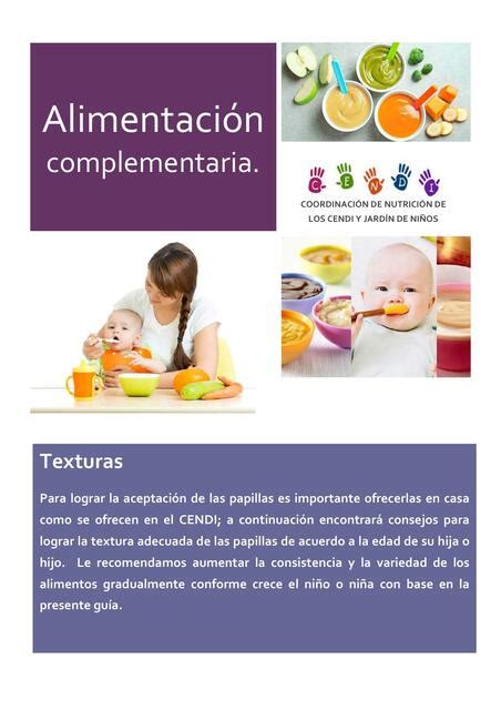 Alimentacioncomplementaria Monserrat Rueda S N Udocz