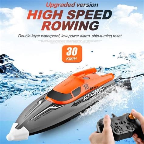 Bateaux Rc Bateau Rc T L Commande Bateau Km H Haute Vitesse Ipv