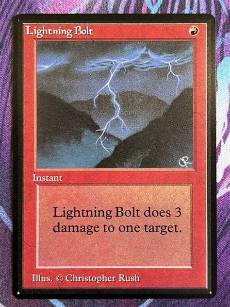 Lightning Bolt Bootleg Mage