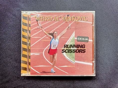 Cd Weird Al Yankovic Running Scissors Hobbies Toys Music Media