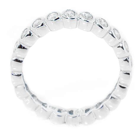 Sterling Silver Cz Stackable Eternity Band Sstr00215