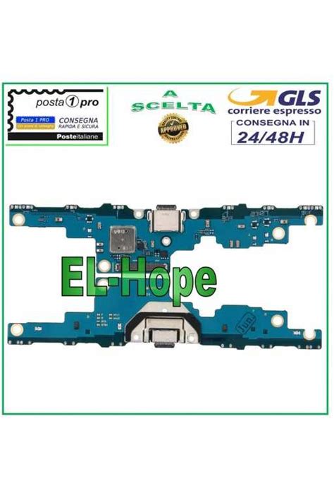 Connettore Ricarica Samsung Galaxy Tab S Wifi Sm T Pcb Type C Dock