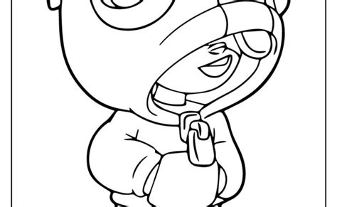 Free Brawl Stars Leon Coloring Pages Download And Print Brawl Stars Otosection