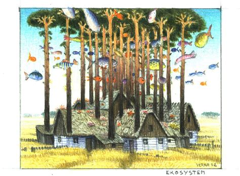 Ecosystem 2002 By Jacek Yerka Jacek Yerka