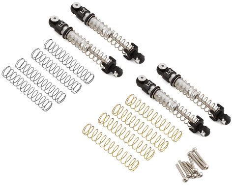 Hot Racing Axial SCX Aluminum Threaded Long Travel Oil Shocks HRASXTF LTX AMain Hobbies