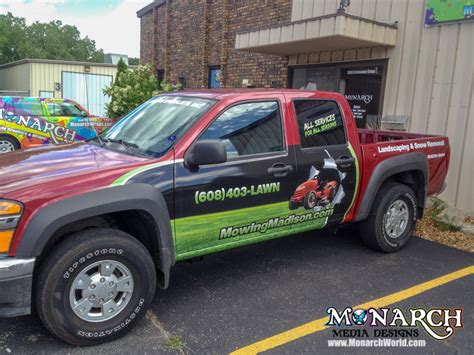 Partial Vehicle Wraps ⋆ Monarch Media Designs ⋆ Madison Wi