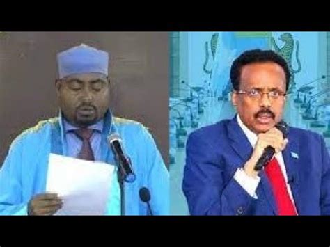 Daawo Farmaajo Oo Looga Yeeray Maxkamada Iyo Dacwad Ka Dhan Ah Oo Loo