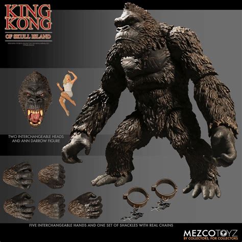 Mezco Toyz King Kong Of Skull Island -4ColorHeroes