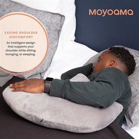 MOYOAMA Shoulder Surgery Pillow for Shoulder Pain Relief - Post Surgery Rotator Cuff Pain Relief ...