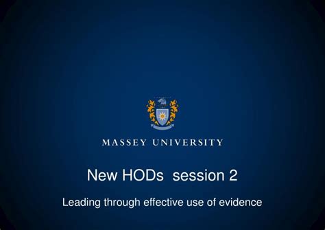 PPT - New HODs session 2 PowerPoint Presentation, free download - ID ...