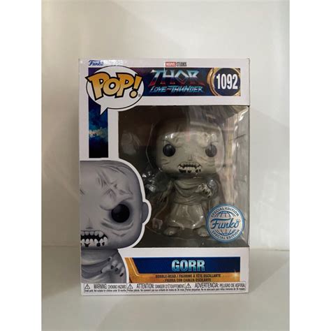 Funko Pop Gorr Marvel Thor Love And Thunder Exclusive Shopee