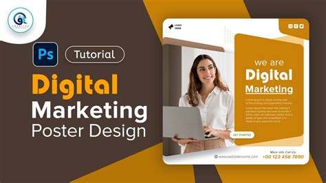 Digital Marketing Post | How to Design a Youtube Thumbnail | Photoshop ...