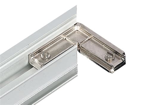 Corner Connector For Aluminium Glass Frame Profiles 23 26 38 X 14 Mm