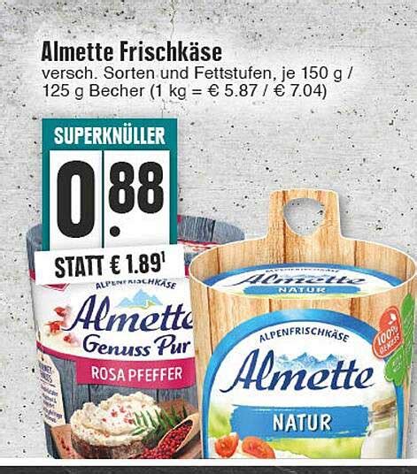 Almette Frischkäse Angebot bei EDEKA