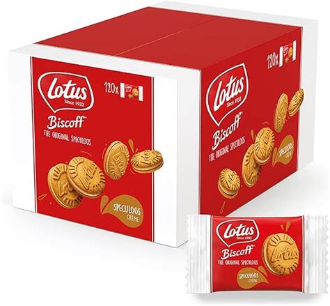 Biscotti Lotus Biscoff Ripieni Di Crema Al Gusto Speculoos Confezione