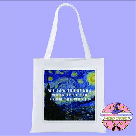 Ecobag Vincent Van Gogh Noite Estrelada Shopee Brasil