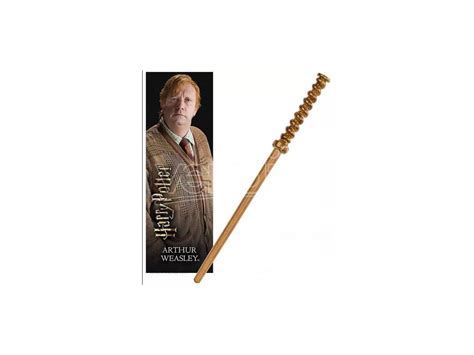 Bacchetta Magica Arthur Weasley Segnalibro 3D 30 Cm Harry Potter Noble