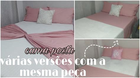 Cama posta 3 maneiras de arrumar a cama as mesmas peças 1 YouTube