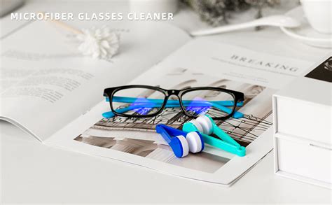 5 Pcs Eye Glasses Lens Cleaner Tool Mini Sun Glasses Eyeglass Microfiber