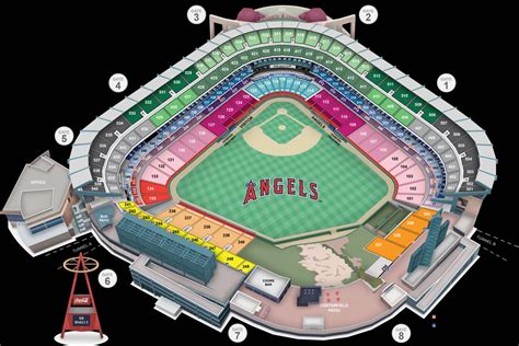 Angels Stadium Seating Chart Terrace All Star | Cabinets Matttroy