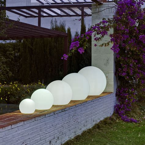 Bola luminosa led esférica varios tamaños luz 16 colores Spherical