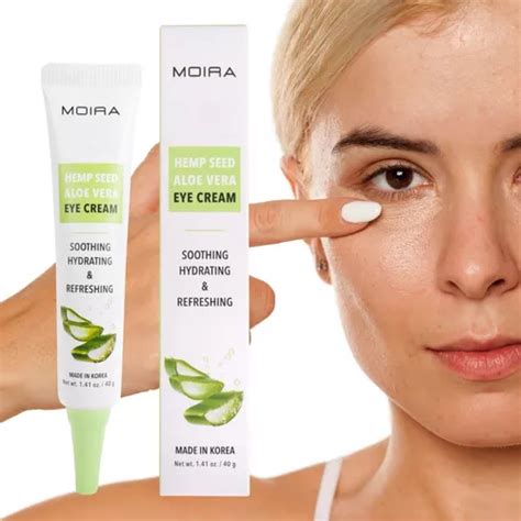 Crema Contorno De Ojos Refrescante Alóe Vera Y Hemp Coreana