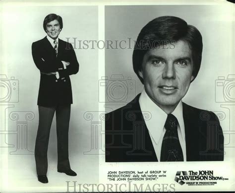 1982 John Davidson, Host of "The John Davidson Show" - Historic Images 