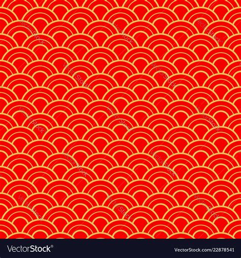 Chinese new year seamless pattern Royalty Free Vector Image