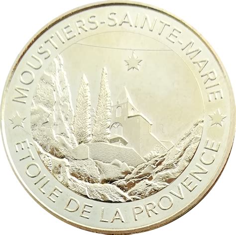 Monnaie De Paris Tourist Token Moustiers Sainte Marie Etoile De La