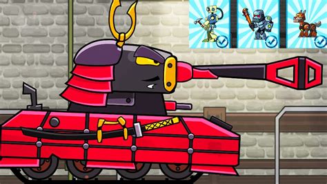 Tank Heroes Samurai Tank Vs Iron Tank Survive Mode Android Gameplay