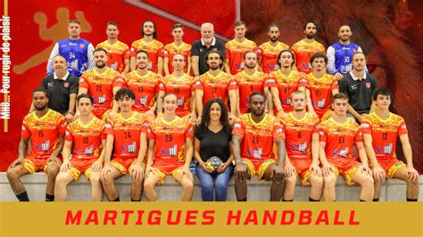 N1 Trombinoscope De L Effectif MARTIGUES HANDBALL MHB