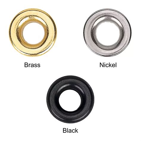 Brass Round Grommets 4 Rowley