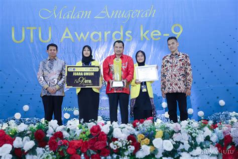 Universitas Teuku Umar Raih Juara Umum The 9th UTU Awards 2023