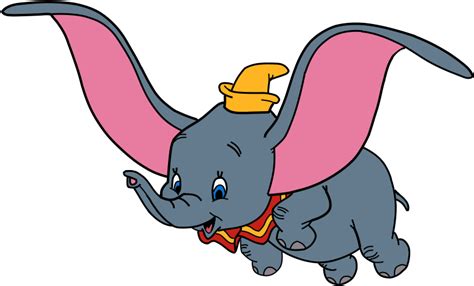 Dumbo Dumbo The Elephant Flying Full Size Png Clipart Images Download