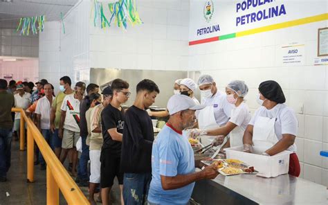 Restaurante Popular De Petrolina Forneceu Mais De Mil Refei Es No