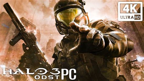 Halo Odst Pc All Cutscenes K Fps Game Movie Ultra Hd Youtube