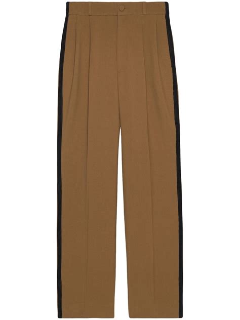 Gucci High Waisted Tailored Trousers Farfetch