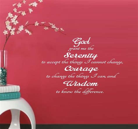The Serenity Prayer God Grant Me Serenity Acceptance