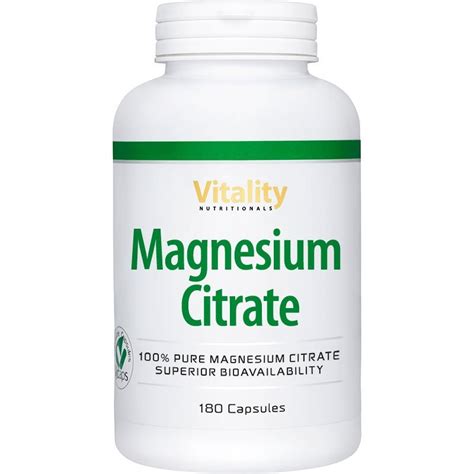 Magnesium Citrat Kapseln Bestellen Vitaminexpress