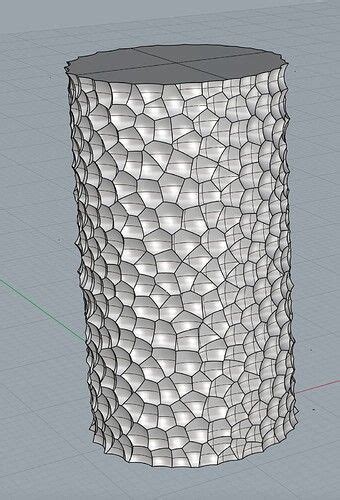 How Can I Make This Voronoi Texture More Spherical Grasshopper