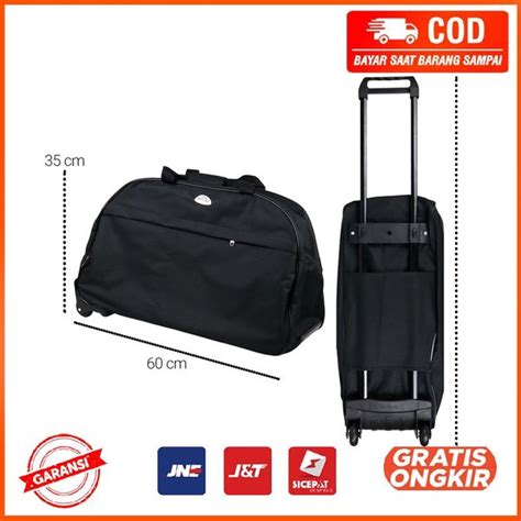 Jual Tas Koper Duffel Trolley Traveling Size L Di Lapak Ogah Repot