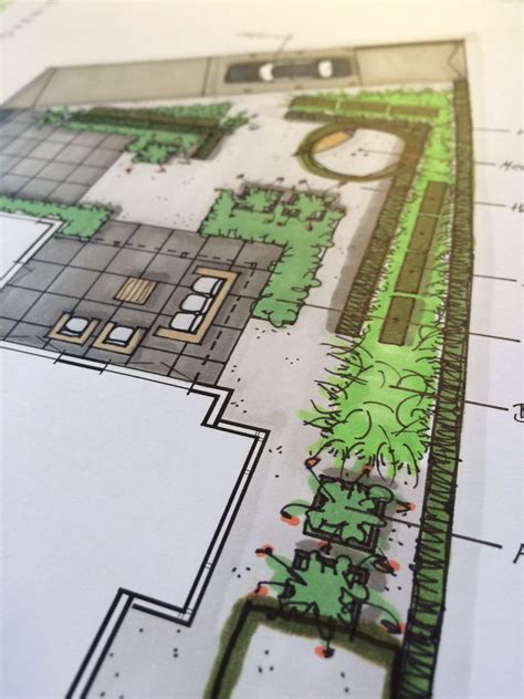 Tuinontwerp Strakke Tuin Bij Vrijstaande Woning Ontwerp By Buro