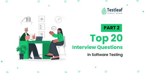 Top Interview Questions In Software Testing Testleaf