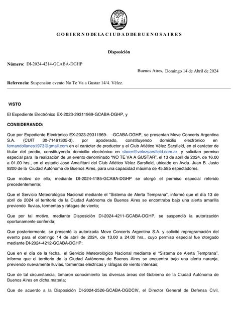 No te va Gustar debió suspender su show en Vélez por tercera vez