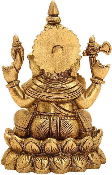 Buy Ganesha Laxmi Statue Brass Lord Ganesha And Goddess Laxmi Statues