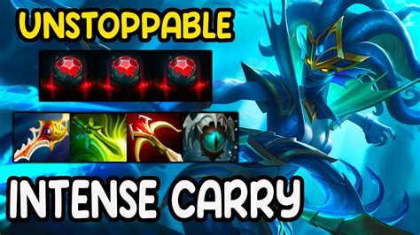 UNSTOPPABLE INTENSE CARRY MEDUSA FULL TEAM FIGHT DOTA 2 GAMEPLAY