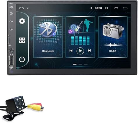 Amazon Hizpo Inch Touch Screen Car Stereo With Rear View Camera