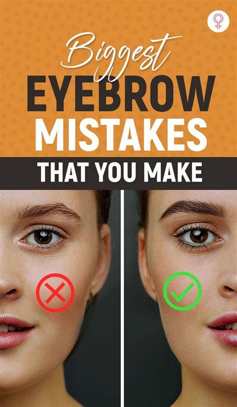 These Are The Biggest Eyebrow Mistakes You Need To Stop Making Artofit